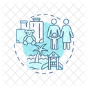 Family travel  Icon