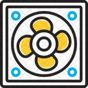 Fan Ventilator Spiracle Icon