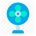 Table Fan Cooling Electric Icon