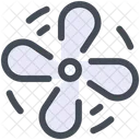 Fan Air Conditioner Electronics Icon