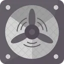 Fan Ventilation Airflow Icon