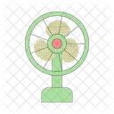 Fan Summer Decoration Object Cooler Icon