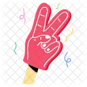 Fan Fingers  Icon