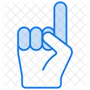 Fan foam finger  Icon