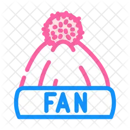 Fan Hat  Icon