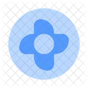 Fan Transportation Ventilation Icon