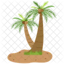 Fan palm tree  Icon