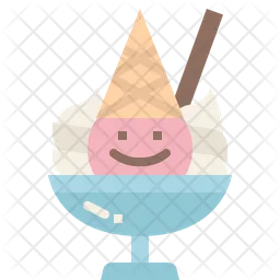 Fancy Ice Cream  Icon