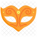 Fancy Mask Carnival Mask Icon