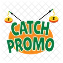 Catch Promo Kampagne Werbeartikel Symbol