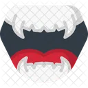 Fangs Mouth Teeth Icon