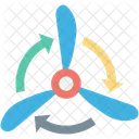 Fanjet Turbine Fan Icon