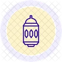 Fanoos Lantern Line Icon Icon