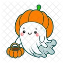 Fantasma Halloween Terror Icono