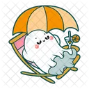 Fantasma Halloween Terror Icono