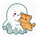 Fantasma Halloween Terror Icono