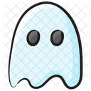 Fantasma Fantasma Assustador Fantasma De Halloween Ícone