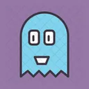 Fantasma Halloween Amigavel Ícone