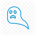 Fantasma Halloween Boo Icono