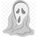 Fantasma Boca De Demonio Boca De Demonio De Halloween Icono