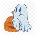 Dia Das Bruxas Fantasma Assustador Icon