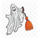 Fantasma Fantasma Branco Assustador Ícone