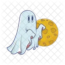 Halloween Fantasma Aterrador Icon