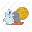 Halloween Fantasma Aterrador Icono