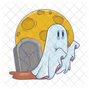 Halloween Fantasma Aterrador Icono