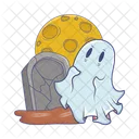 Halloween Fantasma Aterrador Icon