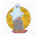 Halloween Fantasma Aterrador Icono