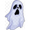 Halloween Fantasma Espeluznante Icono