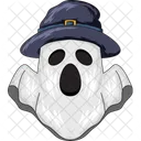 Halloween Fantasma Espeluznante Icono