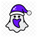 Fantasma De Navidad Por Venir Oscuro Futuro Icono