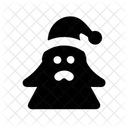 Fantasma De Navidad Por Venir Oscuro Futuro Icono