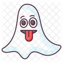 Emoji Fantasma Expresion Fantasma Etiqueta Emocional Icono