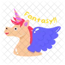 Fantasy Unicorn Unicorn Horse Icon
