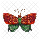 Tattoo Butterfly Steampunk Icon
