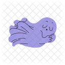 Mignon Fantome Dessin Anime Icône