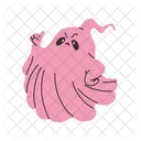Mignon Fantome Dessin Anime Icône