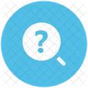 Faq Magnifier Question Icon