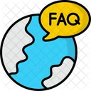 FAQ Fragen Unterstutzung Symbol