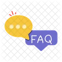 Question Answers Faq Testimonials Icon