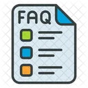 Message Question Faq Icon