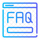 Faq Help Web Analytics Icon