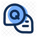 Faq Text Talk Icon