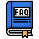 Faq Book Asking Book Faq Knowledge Icône