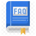 Faq Book  Symbol