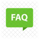 Faq 버블 Faq 커뮤니케이션 아이콘