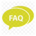 Faq 버블 Faq 커뮤니케이션 아이콘